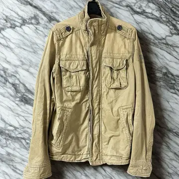 Abercrombie & Fitch 밀리터리 자켓 S 베이지