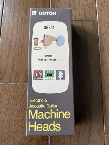 GOTOH SG301 머신 헤드 골드 6