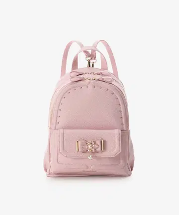 SAMANTHAVEGA 사만사베가 비쥬 리본 백팩 핑크