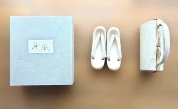 [ 새상품급 ] 여성 결혼용 일본 의류 조리 및 백 세트