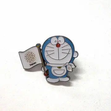 박람회 일본관 도라에몽 핀 배지