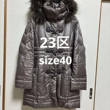 [23구] 더플 다운 자켓 후드 부착 온워드 카시야마