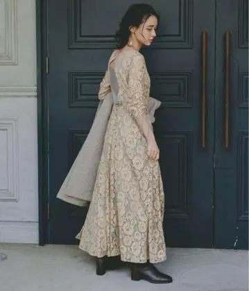 kastane 포멀 드레스 Uneven bicolor dress