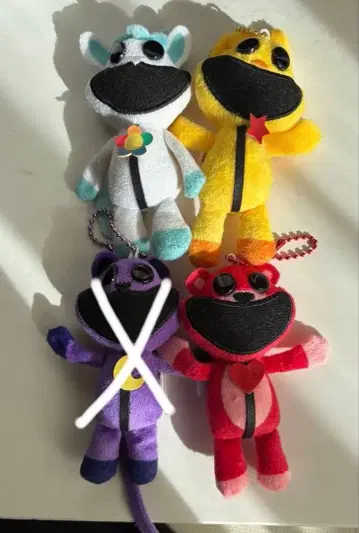 남코 한정판! 포피 플레이타임 MC 봉제 인형 스마일링 크리터즈 세트