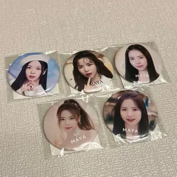 [미개봉 상품] 마야 캔뱃지 NiziU 스위트 논픽션 코코넛