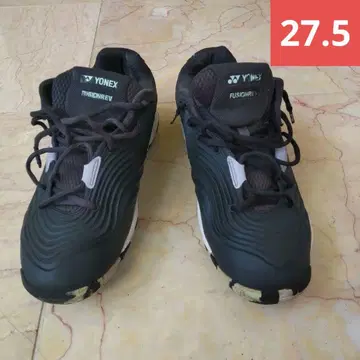 YONEX 27.5cm FUSIONREV5 테니스화 블랙
