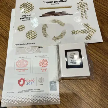 Japan pavilion Expo 2025 공식 스탬프