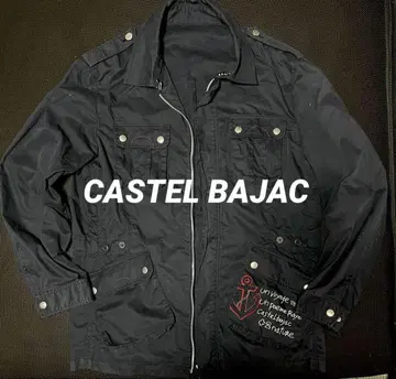 castelbajac 로고 자켓 다크 네이비 90s