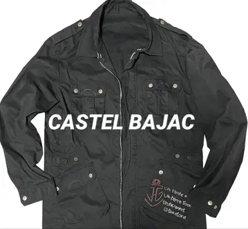 castelbajac 로고 자켓 다크 네이비 90s 까스텔바작