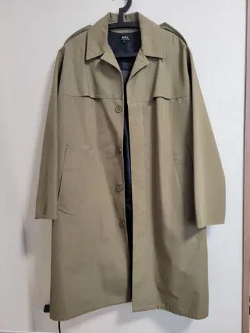 A.P.C. 스텐카라 코트 사이즈 2 카키