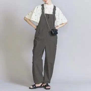 유나이티드 애로우즈 나일론 카고 오버롤