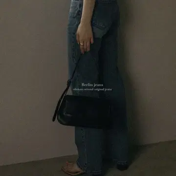 ohotoro 베를린 jeans 스트레이트 데님 라이트 블루