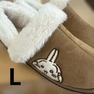 시마무라 치이카와 보아 부츠 신발 카멜 토끼 L