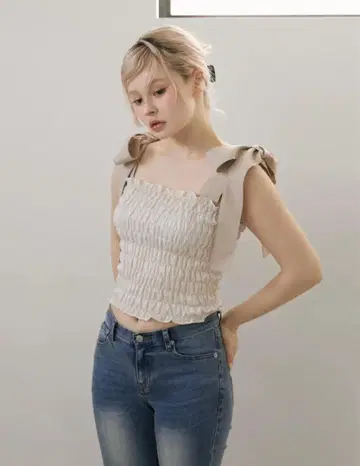 앤드마리 May shirring tops