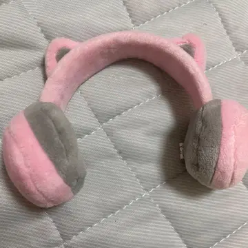 봉제 인형 15cm 의류 고양이 헤드폰