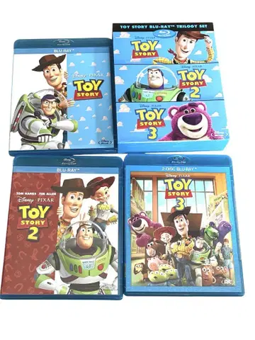 토이 스토리 블루레이 트릴로지 세트 보너스 콘텐츠 포함 dvd