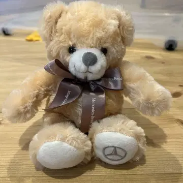 [새상품급] Mercedes-Benz 봉제 인형 베이지