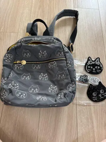 pebbly 백팩 ( 고양이 배치 포함 ) 새상품급