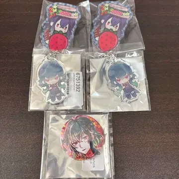 악마성 네코 바스티안 악마성 네코전 아크릴 배지 아크릴 키링 캔뱃지 세트