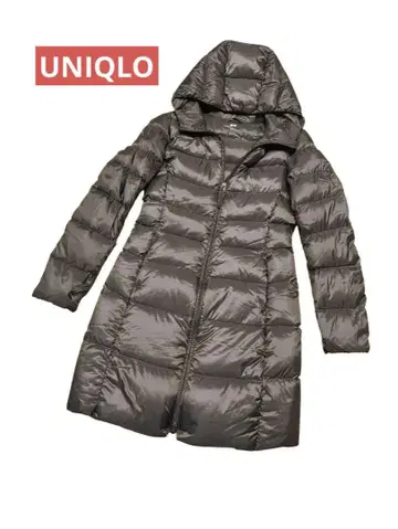 UNIQLO 유니클로 여성용 라이트 다운 자켓 롱 코트 다운