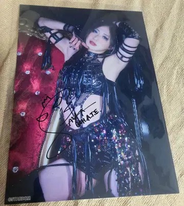 STARDOM 카미타니 사야 친필 사인 포트레이트 2