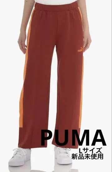 [ 미사용 새상품 ] PUMA 푸마 저지 맨투맨 오렌지 라인 빨간색