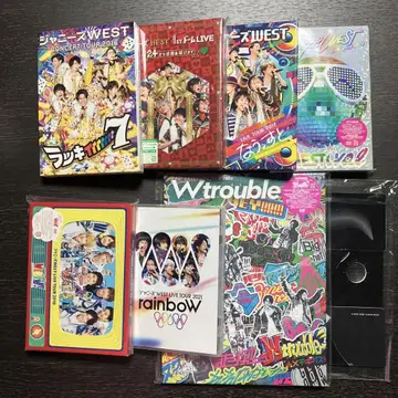 쟈니즈WEST WEST. 라이브 DVD 묶음 판매