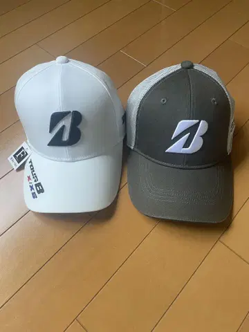 브릿지스톤 TOUR B X/XS 캡 2색 세트