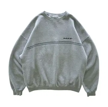 90s USA제 Reebok 빈티지 맨투맨 그레이 XL 사이즈