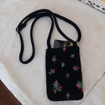 FEILER 꽃무늬 스마트폰 숄더백