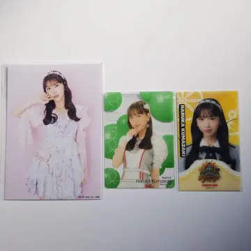 SKE48 쿠마자키 하루카 브로마이드 클리어 트레이딩 카드 탑승권