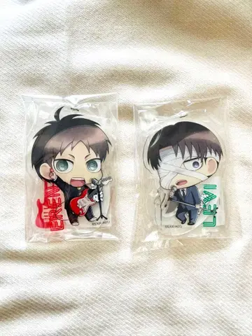 진격의 거인 엘렌 리바이 아크릴 키링 아크릴 스탠드 거인중학교 진격제