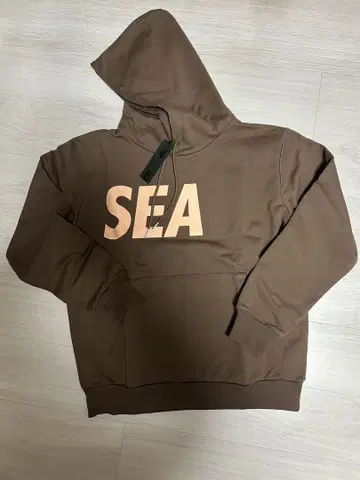 WIND AND SEA 스트레이트 후디드 스웨트셔츠