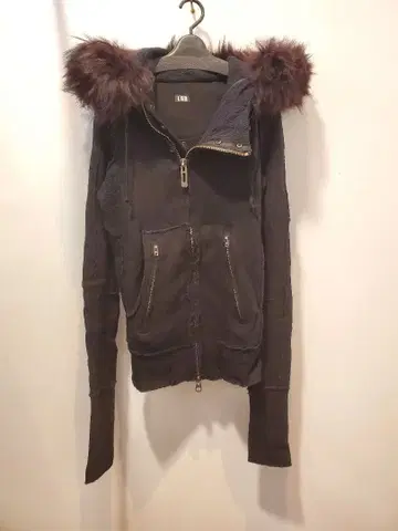 LGB 르그랑블루 퍼 후드티 레어