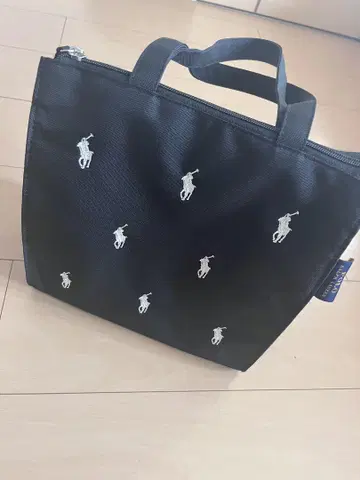 폴로 랄프로렌 블랙 토트백