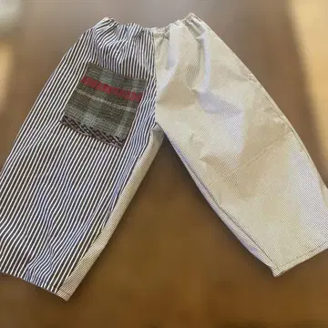 100 핸드메이드 골동품 시장 벌룬 팬츠 자수 몽페