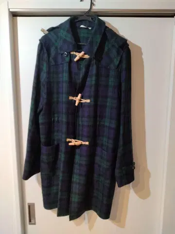 Paul Smith 타탄 체크 더플 코트 L