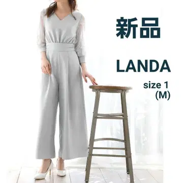 LANDA 블루 점프수트 올인원 사이즈 1 (M)