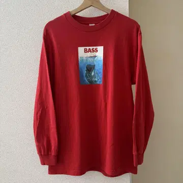 CHALLENGER BASS 프린트 긴팔 T셔츠 M