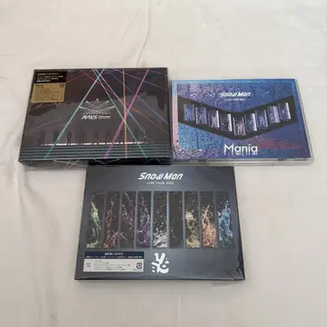 Snow Man LIVE DVD 3장 세트