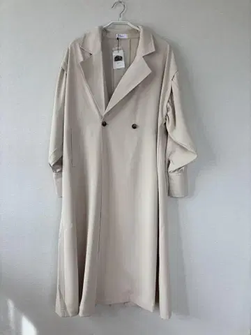 앙제므 롱 트렌치코트 아이보리