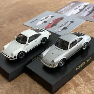 새상품급 교쇼 1/64 PORSCHE 포르쉐 911 R 911 SC 2대