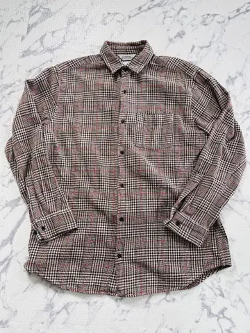 파이브 브라더스 RE.MATE 리마이트 체크 셔츠 플란넬 셔츠 M