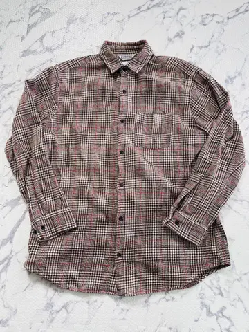 파이브 브라더스 RE.MATE 리마이트 체크 셔츠 플란넬 셔츠 M