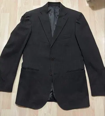 브라운 테일러드 자켓