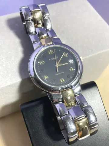 작동품 새상품급 TISSOT SEASTAR 쿼츠 손목시계