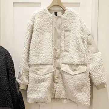 malla 퍼 믹스 노카라 코트