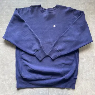 90s champion 리버스 위브 원 포인트 가지색 페이드 XXL