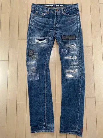 폴스미스 레드 이어 데님