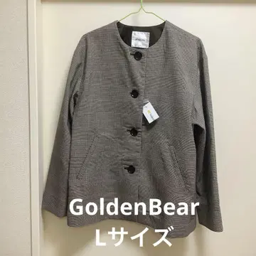 [ 미사용 ] 골든 베어 자켓 L 브라운